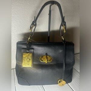Beautiful black RALPH LAUREN hand bag